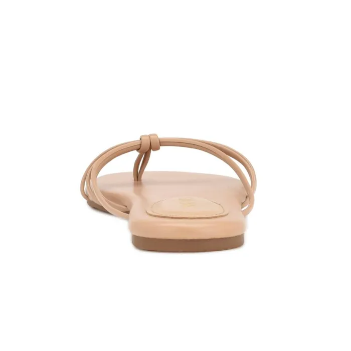 Blithe Flat Sandals Warm Blush Women Nine West Sandals