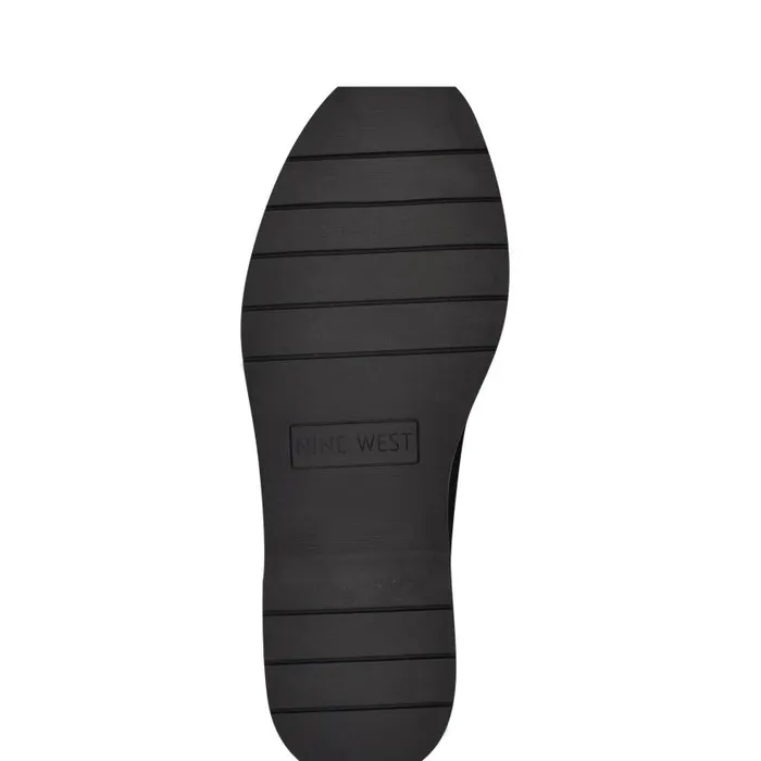 Bonet Casual Loafers Black Suede Women Nine West Flats and Loafers