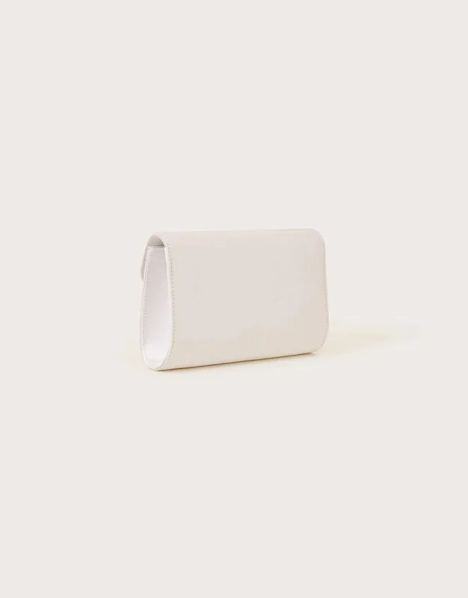 Bow Detail Satin Clutch Women Monsoon Bags and Purses