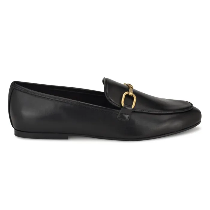 Brayci Casual Loafers Black Women Nine West Flats and Loafers
