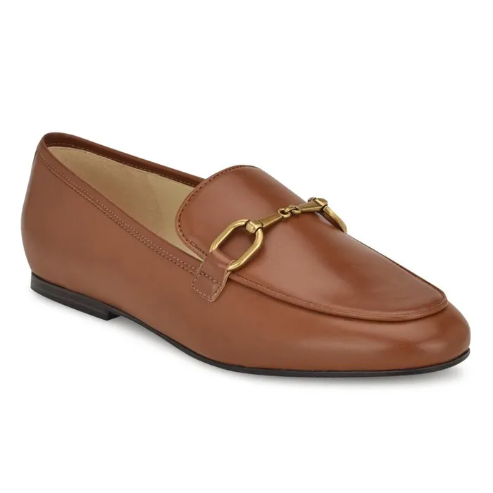 Brayci Casual Loafers Brown Women Nine West Flats and Loafers