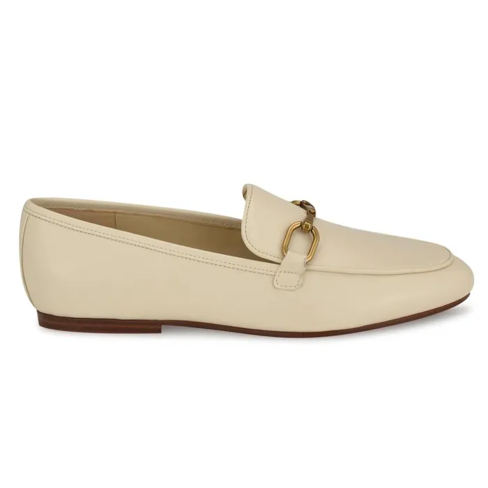 Brayci Casual Loafers Ivory Women Nine West Flats and Loafers