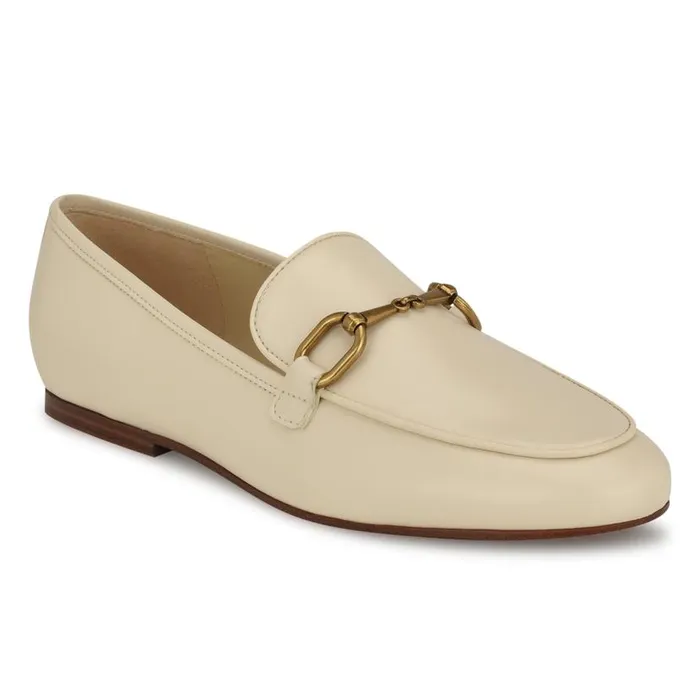 Brayci Casual Loafers Ivory Women Nine West Flats and Loafers