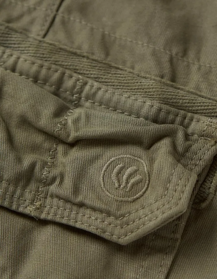 Breakyard Cargo Trousers Olive Green Men FatFace Trousers and Chinos