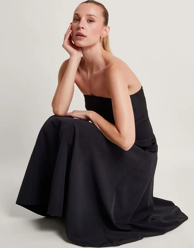 Briar Bandeau Dress Black Women Monsoon Occasionwear