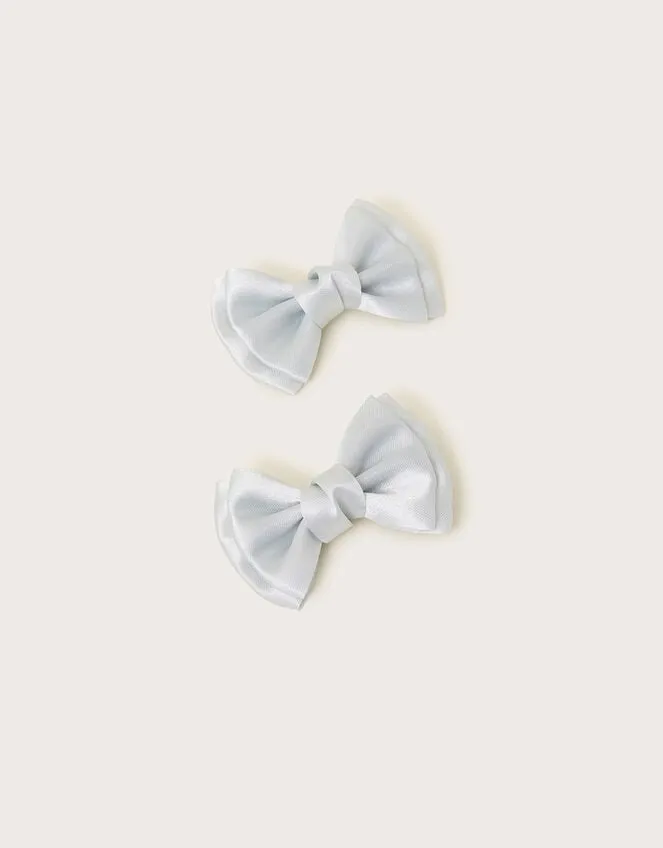 Bridesmaid Bow Hair Clips Set Of Two Children Monsoon Girls039 Hair Accessories