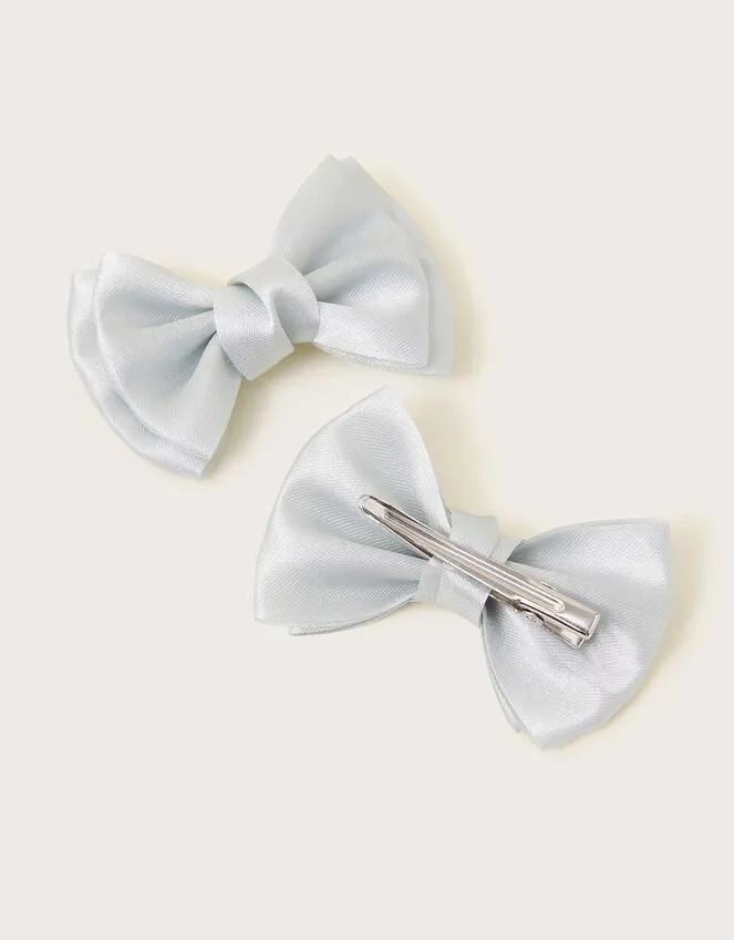 Bridesmaid Bow Hair Clips Set Of Two Children Monsoon Girls039 Hair Accessories
