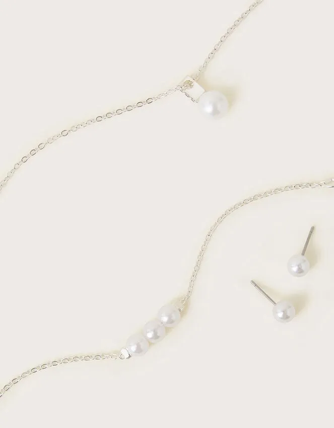 Bridesmaid Pearl Jewellery Set Children Monsoon Girls039 Jewellery