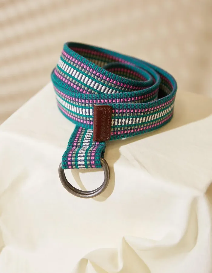 Bright Canvas Webbing Belt Multi Women FatFace Belts