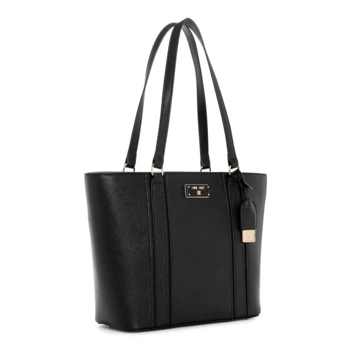 Brodie Small Tote Black WomenMen Nine West Totes and Backpacks