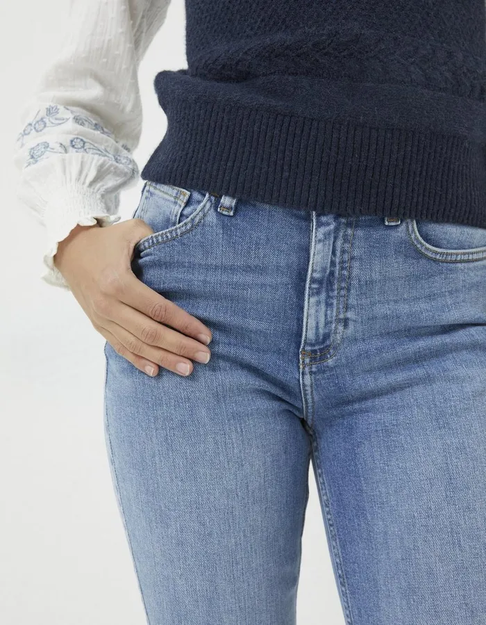Brooke Bootcut Mid Blue Women FatFace Jeans and Dungarees