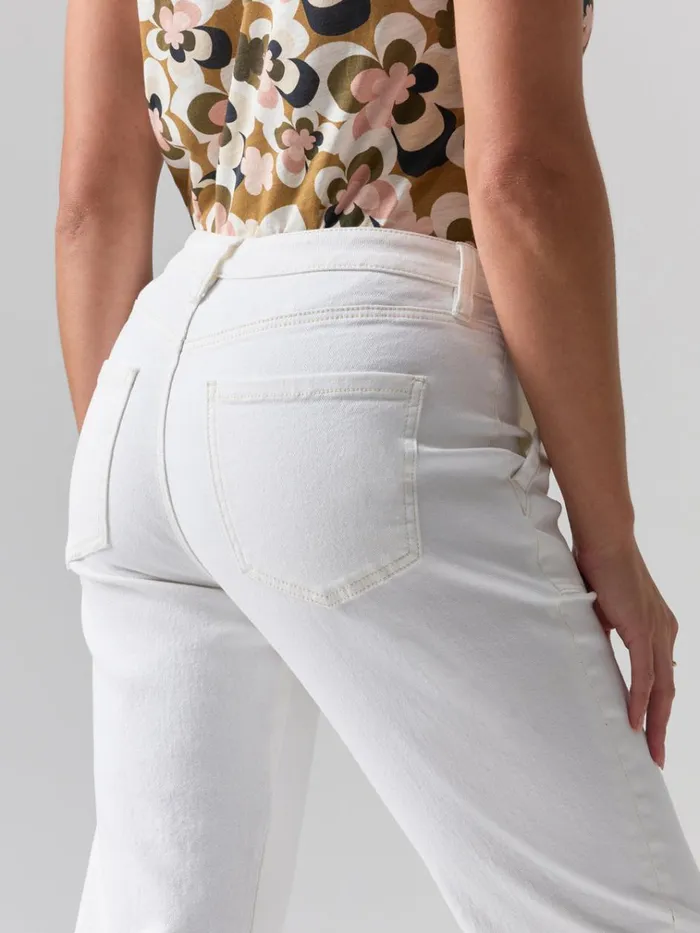 Brooklyn Cargo High Rise Pant Chalk Women Sanctuary Clothing Pants