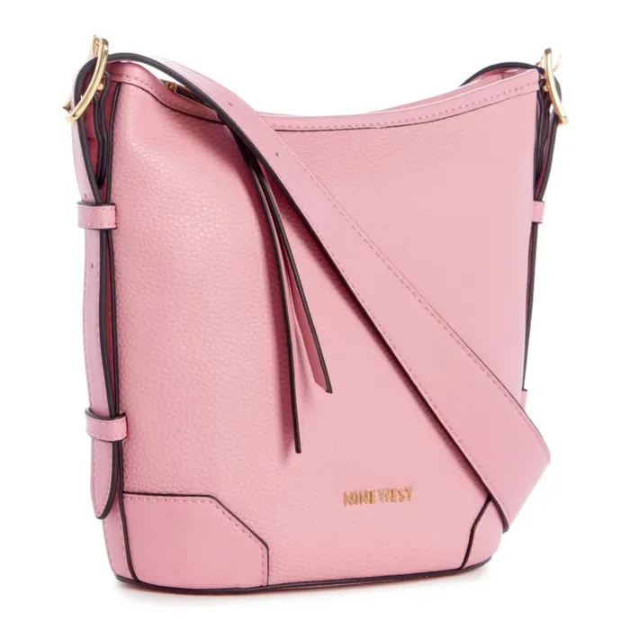 Brooklyn Crossbody Bucket Carnation WomenMen Nine West New Handbags