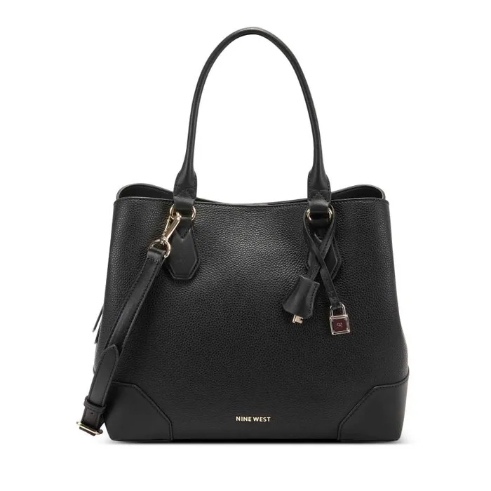 Brooklyn Jet Set Carryall Black Tumble Pebble WomenMen Nine West Satchels and Shoulder Bags Brooklyn Jet Set Carryall Black Tumble Pebble WomenMen Nine West Satchels and Shoulder Bags