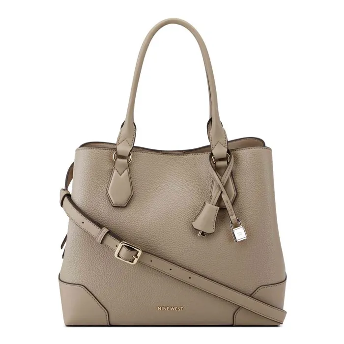 Brooklyn Jet Set Carryall Pumice WomenMen Nine West Satchels and Shoulder Bags Brooklyn Jet Set Carryall Pumice WomenMen Nine West Satchels and Shoulder Bags