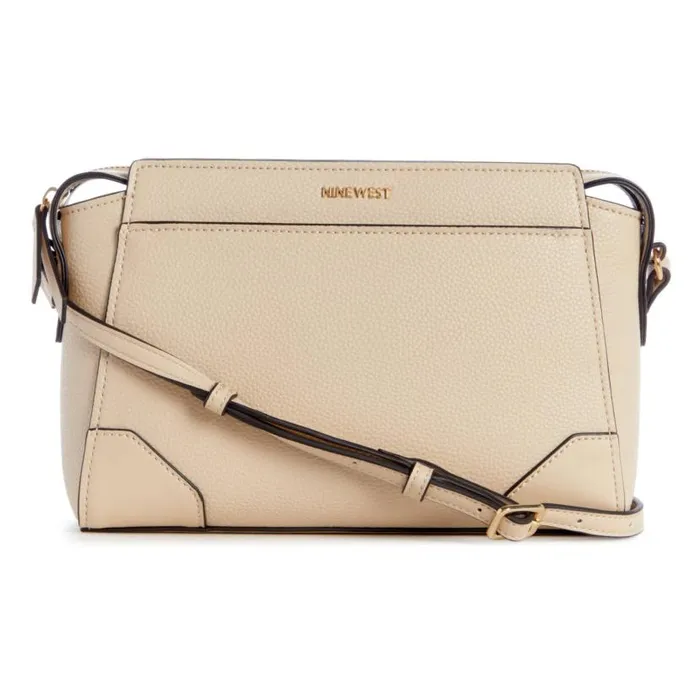 Brooklyn Jet Set Crossbody Beige WomenMen Nine West Crossbody