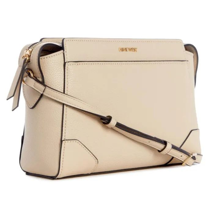 Brooklyn Jet Set Crossbody Beige WomenMen Nine West Crossbody