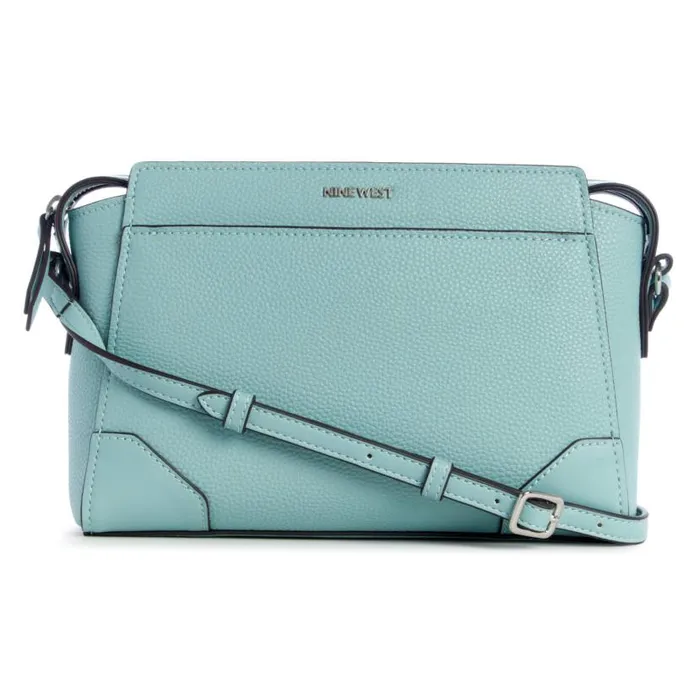 Brooklyn Jet Set Crossbody Pale Aqua WomenMen Nine West Crossbody