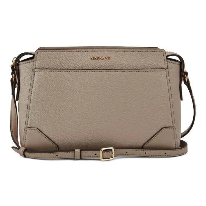 Brooklyn Jet Set Crossbody Pumice WomenMen Nine West Crossbody