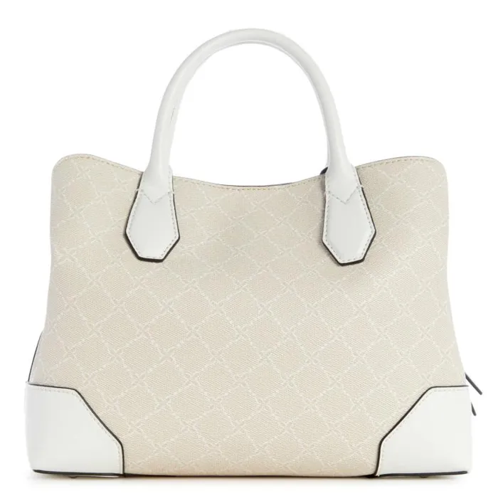 Brooklyn Jet Set Satchel Cream Logo WomenMen Nine West Satchels and Shoulder Bags Brooklyn Jet Set Satchel Cream Logo WomenMen Nine West Satchels and Shoulder Bags