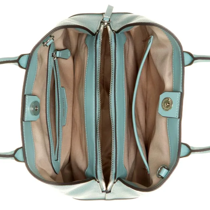 Brooklyn Jet Set Satchel Pale Aqua WomenMen Nine West New Handbags