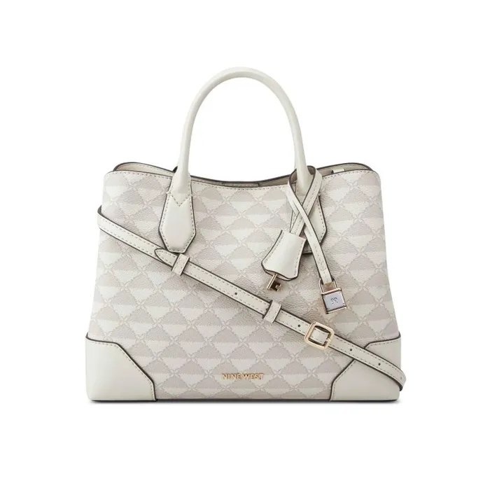 Brooklyn Jet Set Satchel Pumice Logo WomenMen Nine West Satchels and Shoulder Bags Brooklyn Jet Set Satchel Pumice Logo WomenMen Nine West Satchels and Shoulder Bags