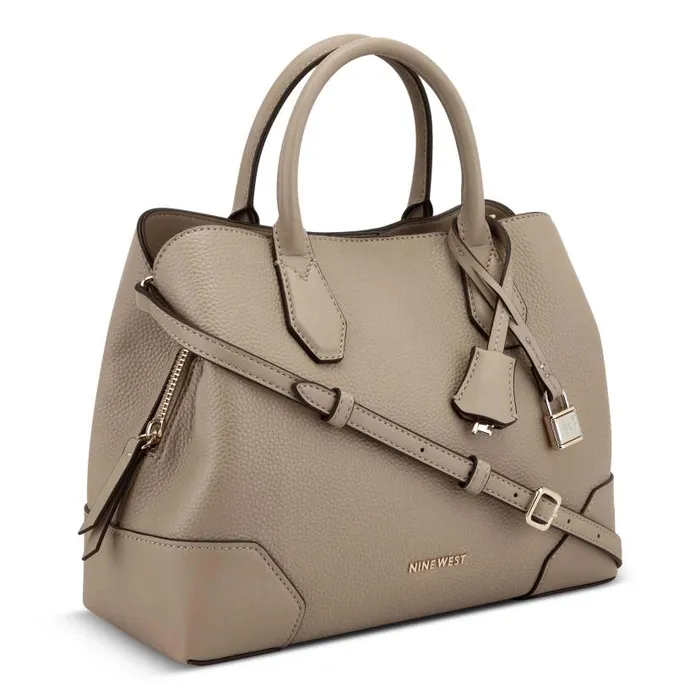 Brooklyn Jet Set Satchel Pumice WomenMen Nine West Satchels and Shoulder Bags Brooklyn Jet Set Satchel Pumice WomenMen Nine West Satchels and Shoulder Bags