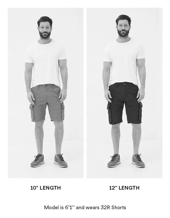 Bude Lightweight Cargo Shorts Navy Men FatFace Shorts