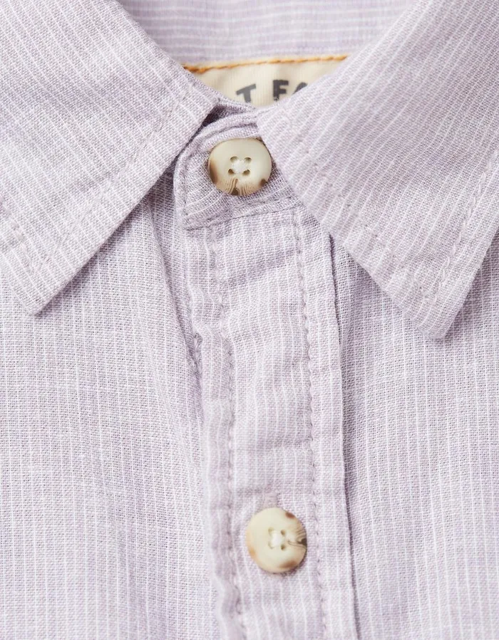 Bugle Micro Stripe Shirt Lilac Men FatFace Shirts