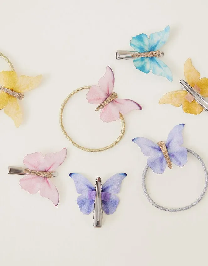 Butterfly Hair Set 8 Pack Children Monsoon Girls039 Hair Accessories