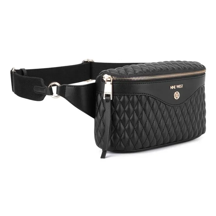 Caelia Mini Convertible Crossbody Flap Black WomenMen Nine West New Handbags Caelia Mini Convertible Crossbody Flap Black WomenMen Nine West New Handbags