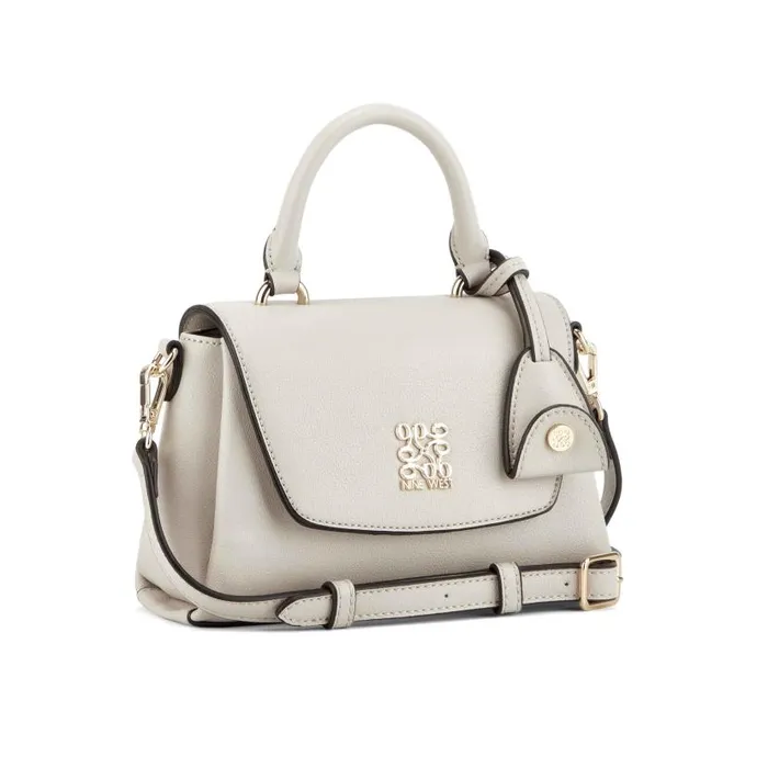Camas Mini Crossbody Flap Cement WomenMen Nine West Crossbody
