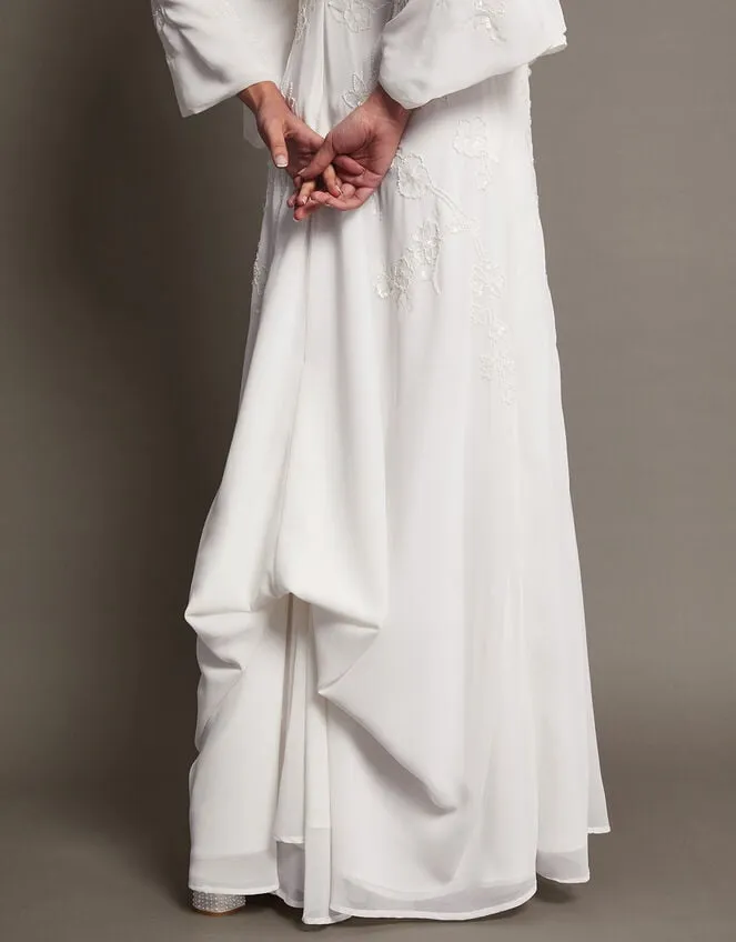 Camilla Embroidered Bridal Dress Ivory Women Monsoon Dresses