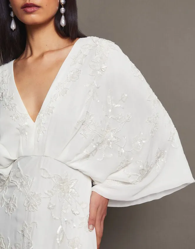 Camilla Embroidered Bridal Dress Ivory Women Monsoon Dresses