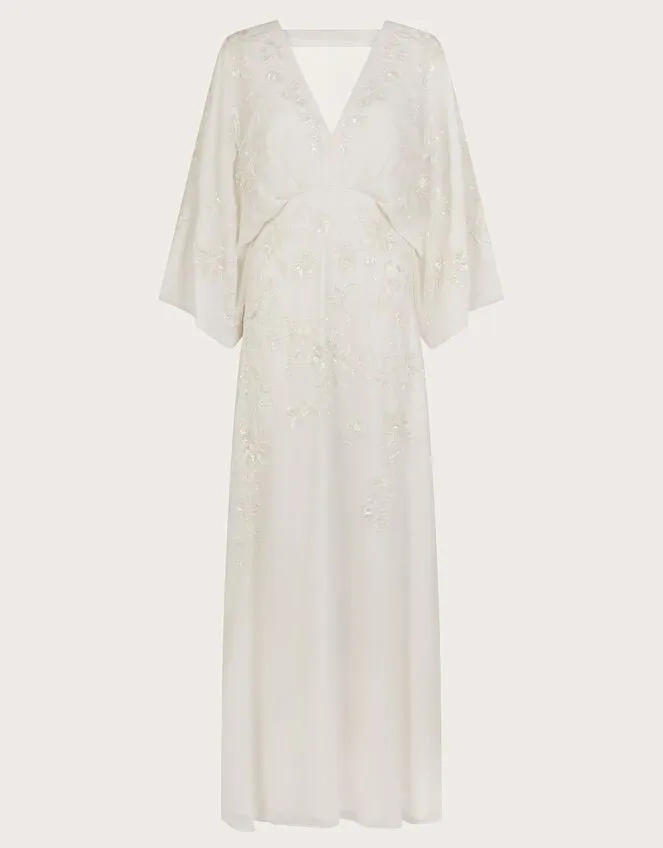Camilla Embroidered Bridal Dress Ivory Women Monsoon Dresses