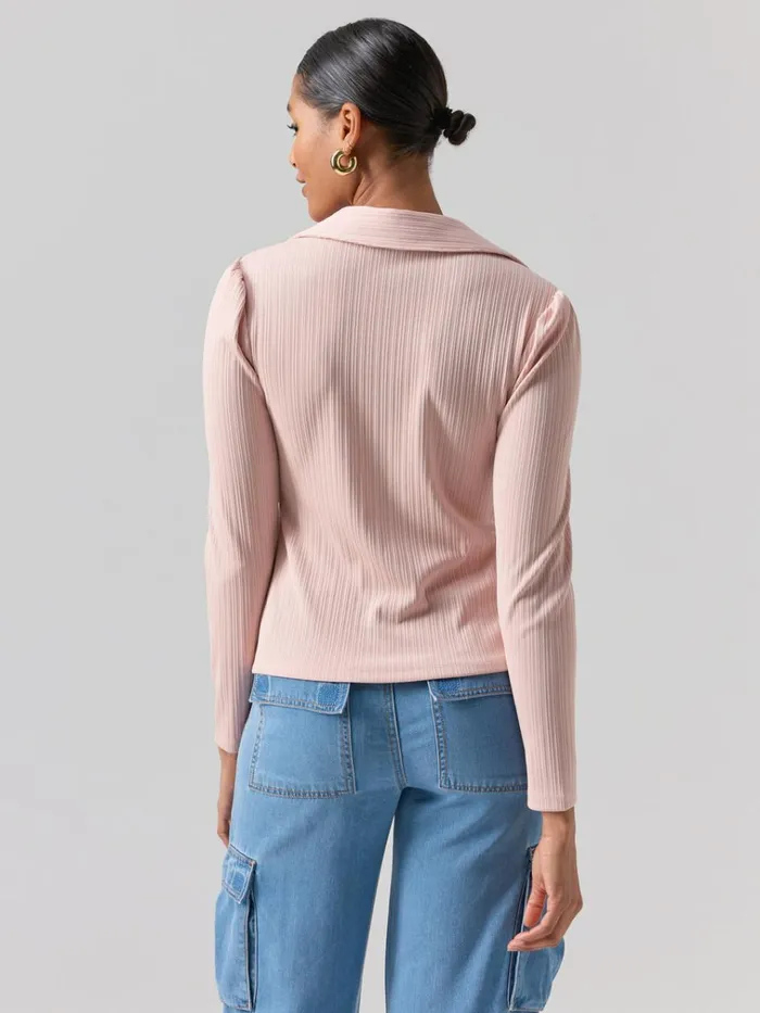 Candy Knit Shirt Rose Smoke Women Sanctuary Clothing Tees and Tops Candy Knit Shirt Rose Smoke Women Sanctuary Clothing Tees and Tops