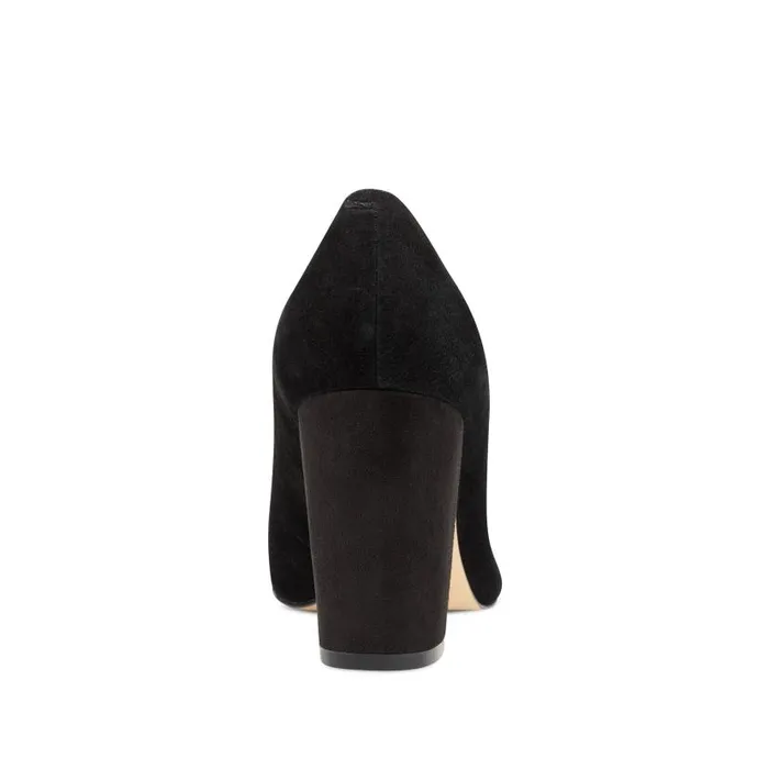 Cara Dress Pumps Black Suede Women Nine West Heels