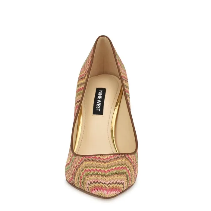 Cara Dress Pumps Toasted Rose Patent Women Nine West Heels
