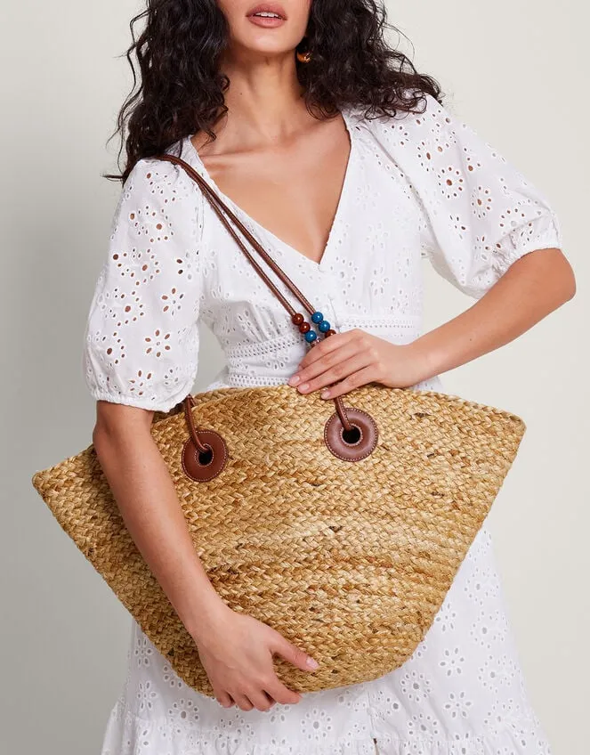 Caroline Raffia Tote Bag Women Monsoon Bags and Purses
