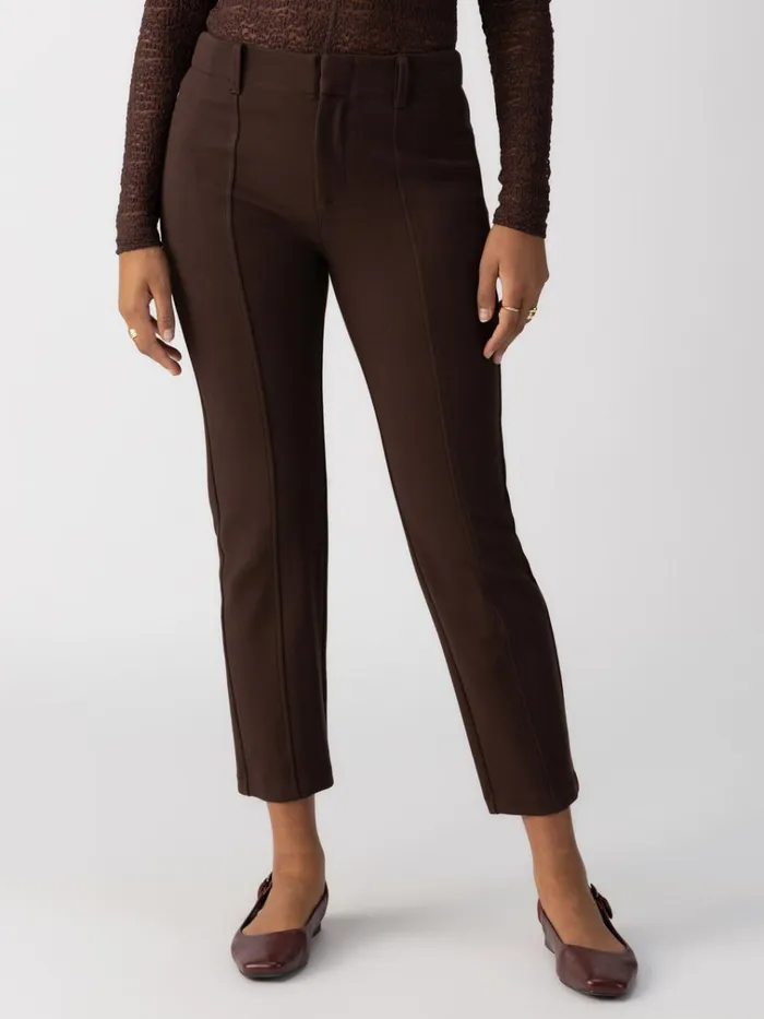 Cassie SemiHigh Rise Legging Coffee Women Sanctuary Clothing Pants
