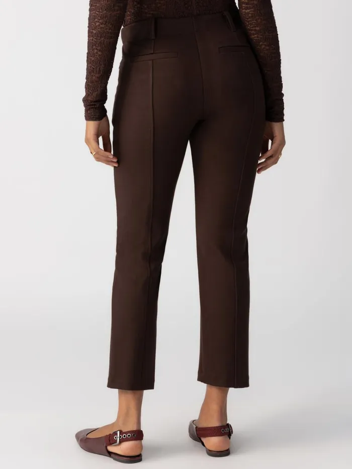 Cassie SemiHigh Rise Legging Coffee Women Sanctuary Clothing Pants