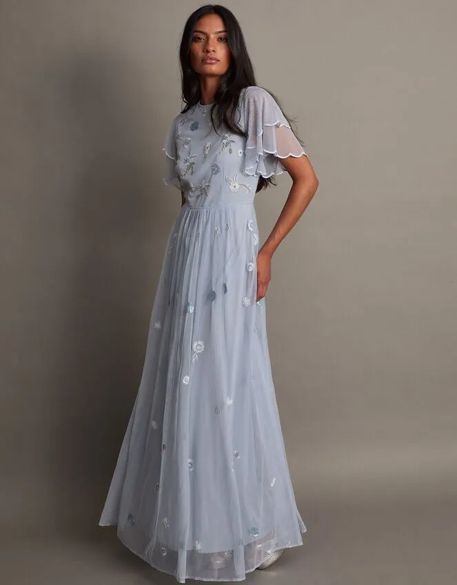 Catherine Embellished Maxi Dress With Recycled Polyester Women Monsoon Occasionwear