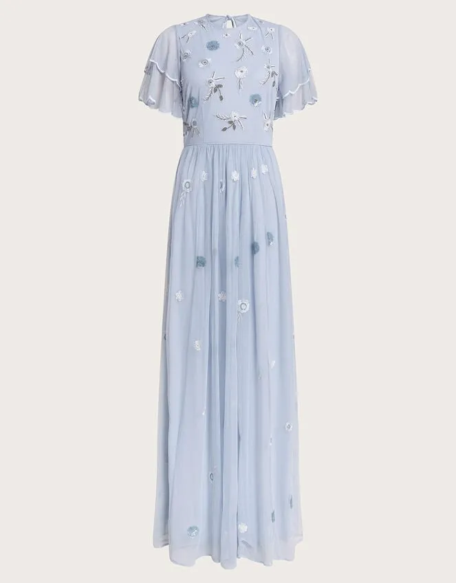 Catherine Embellished Maxi Dress With Recycled Polyester Women Monsoon Occasionwear