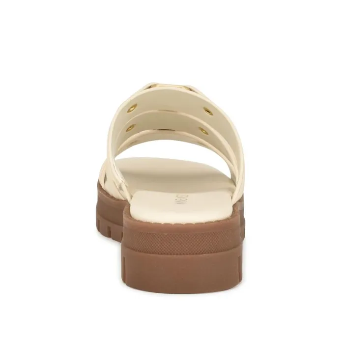 Cazz Fisherman Slide Sandals Ivory Women Nine West Sandals