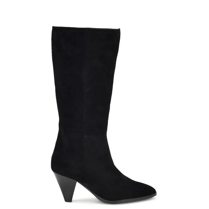 Ceynote Dress Boots Black Women Nine West Boots and Booties