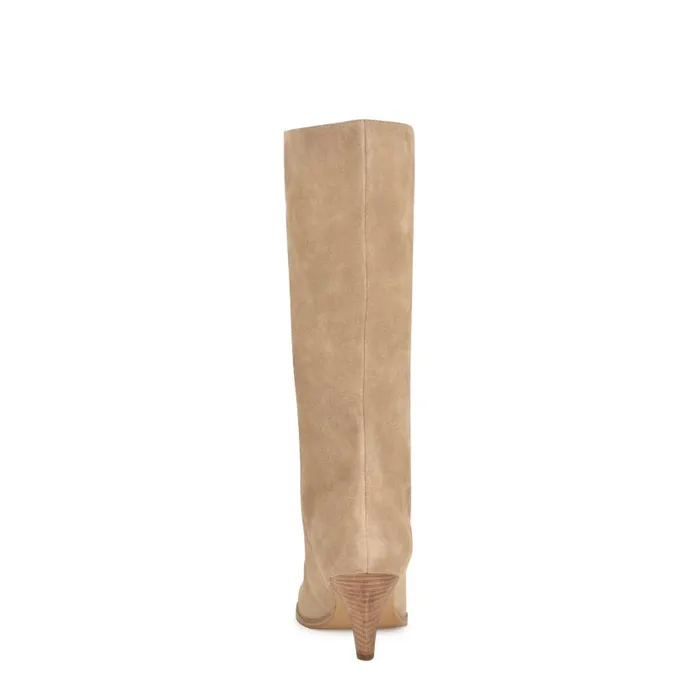 Ceynote Dress Boots Taupe Women Nine West Boots and Booties