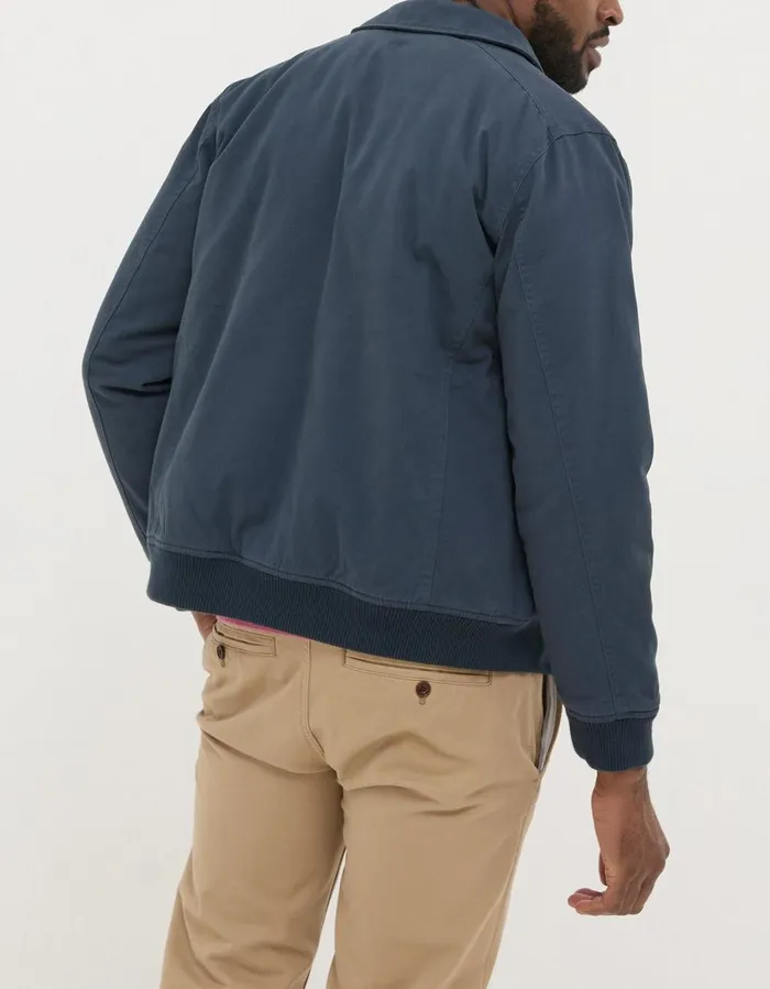 Chester Bomber Jacket Navy Men FatFace Coats and Jackets
