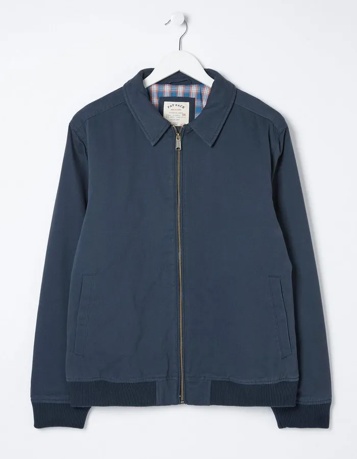 Chester Bomber Jacket Navy Men FatFace Coats and Jackets