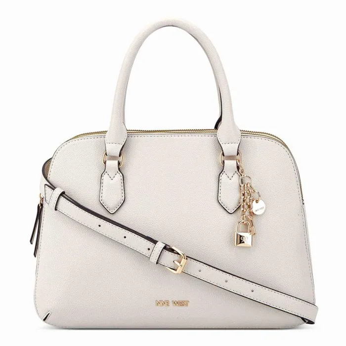 Cibrina Dome Satchel Milk WomenMen Nine West New Handbags