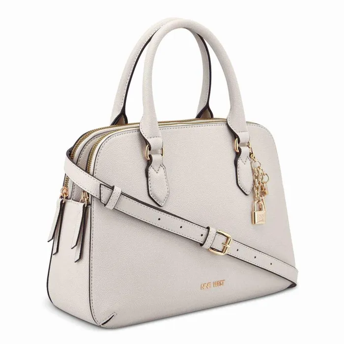 Cibrina Dome Satchel Milk WomenMen Nine West New Handbags